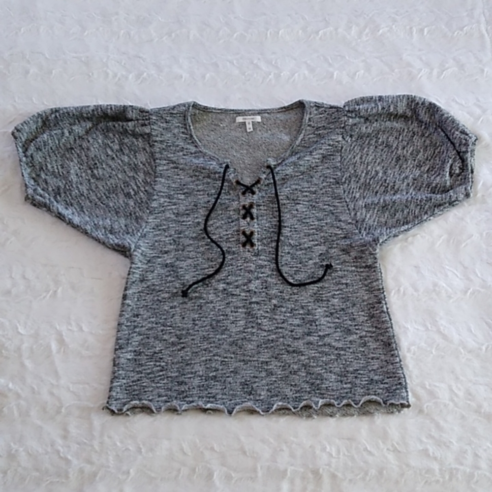 Maurices Lace Up Sweater